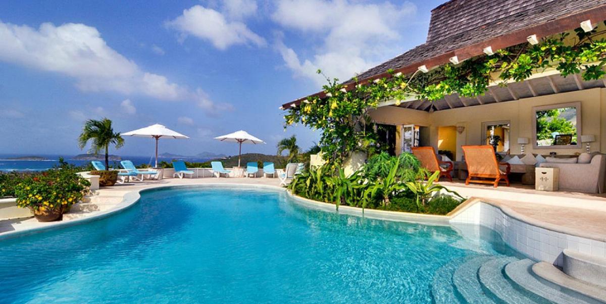 where to rent a villa in the Caribbean