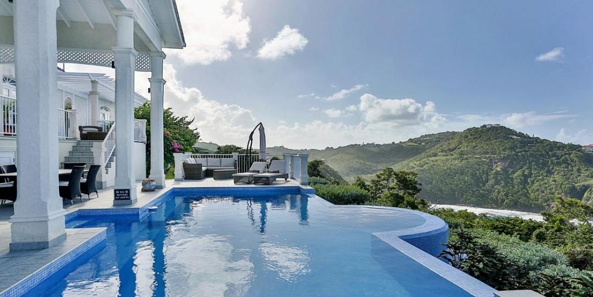 Christmas villas in the Caribbean